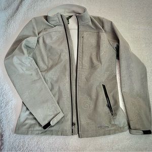 Eddie Bauer Womens M Softshell Jacket Gray